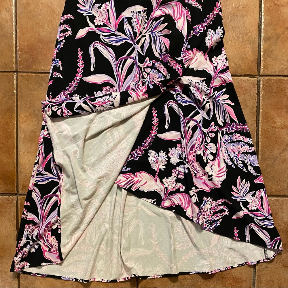 Lilly Pulitzer Fleuris Midi Dress Medium - Picture 9 of 10